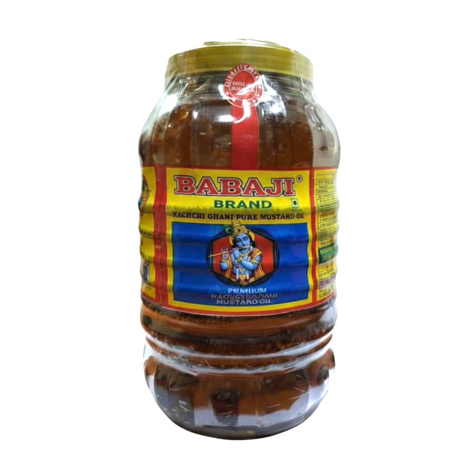 BABA JI BRAND kachchi ghani mustard oil 